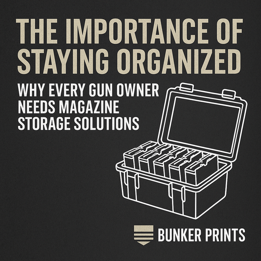 đź”§ The Importance of Staying Organized: Why Every Gun Owner Needs Magazine Storage Solutions