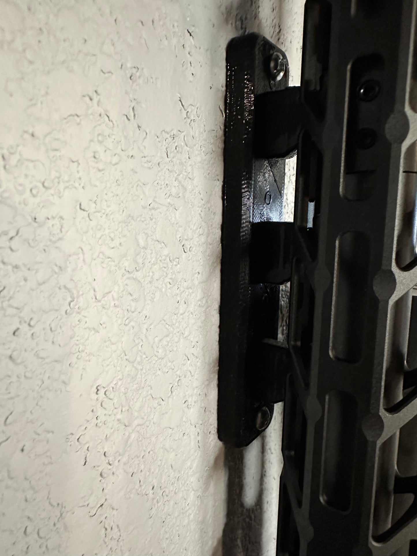 Bunker Prints M-Lok Wall Mount: Premium Rack for Secure Home Defense, Organized Rifle Storage, and Stylish Firearm Display – AR-15