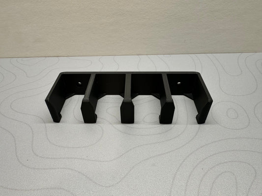 Ruger 10/22 Wall Mount Magazine Organizer – 4 Slot Storage Rack
