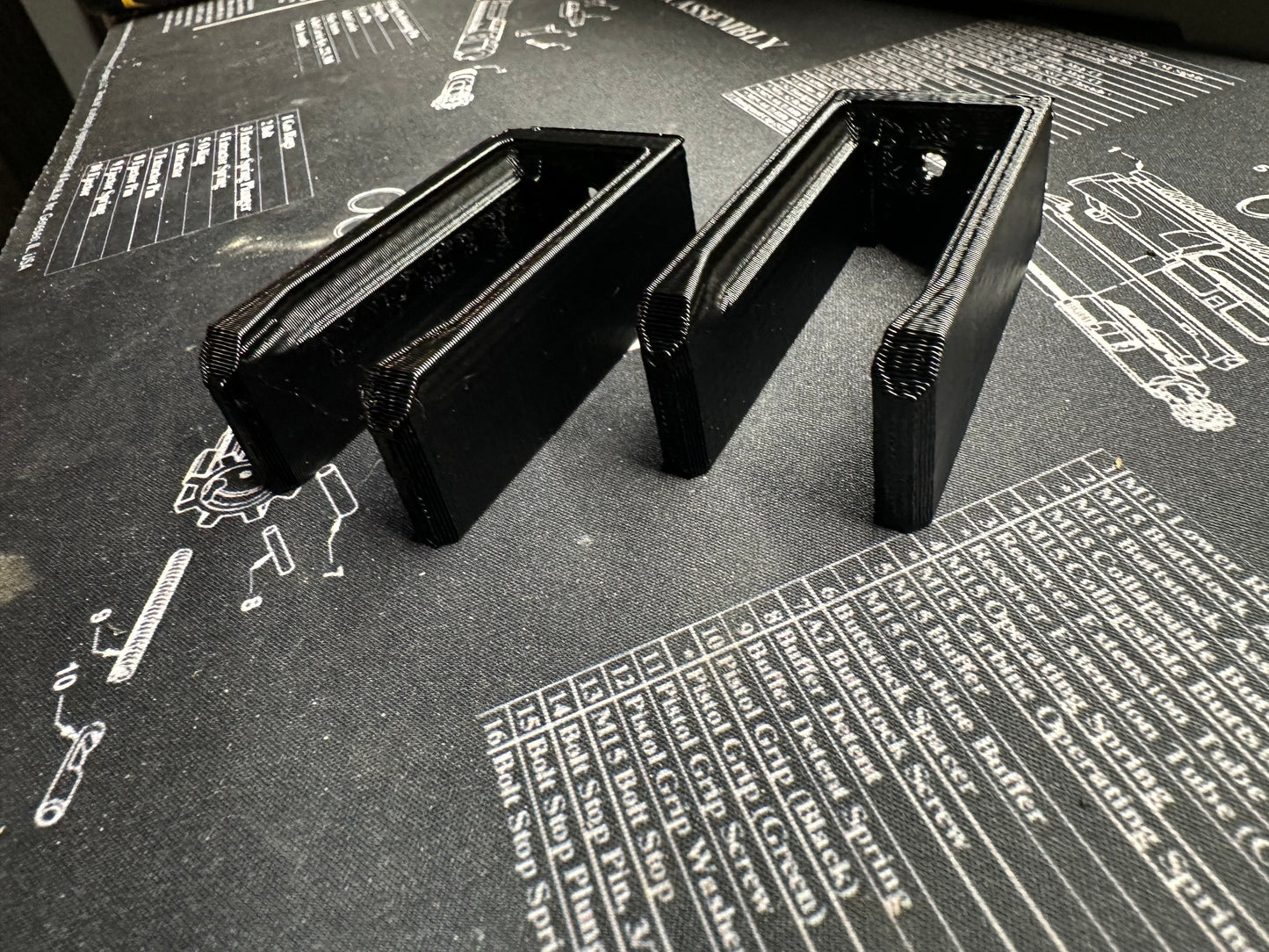 AR 15 .223/5.56 Pmag, Mag Storage, Wall Mount rack.