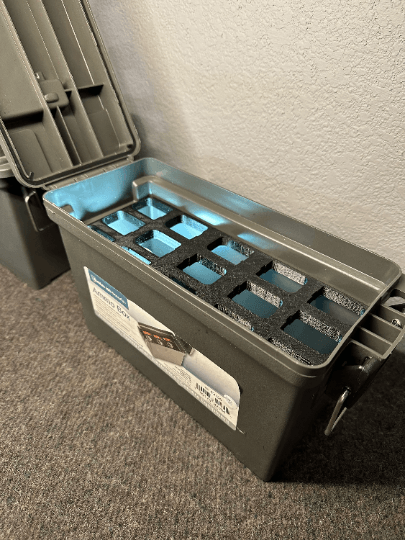 Ammo Can Storage Rack Update