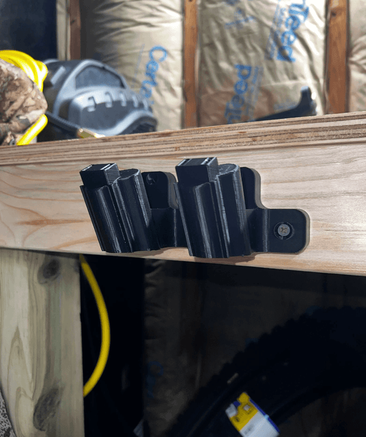 Milwaukee M12 Tools Mount / Holder - Original design - Holds 2 Tools - Bunker Prints