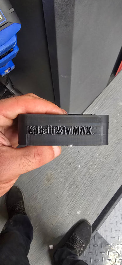 Kobalt 24V Magnetic Battery Holder – Magnetic Shop Organizer
