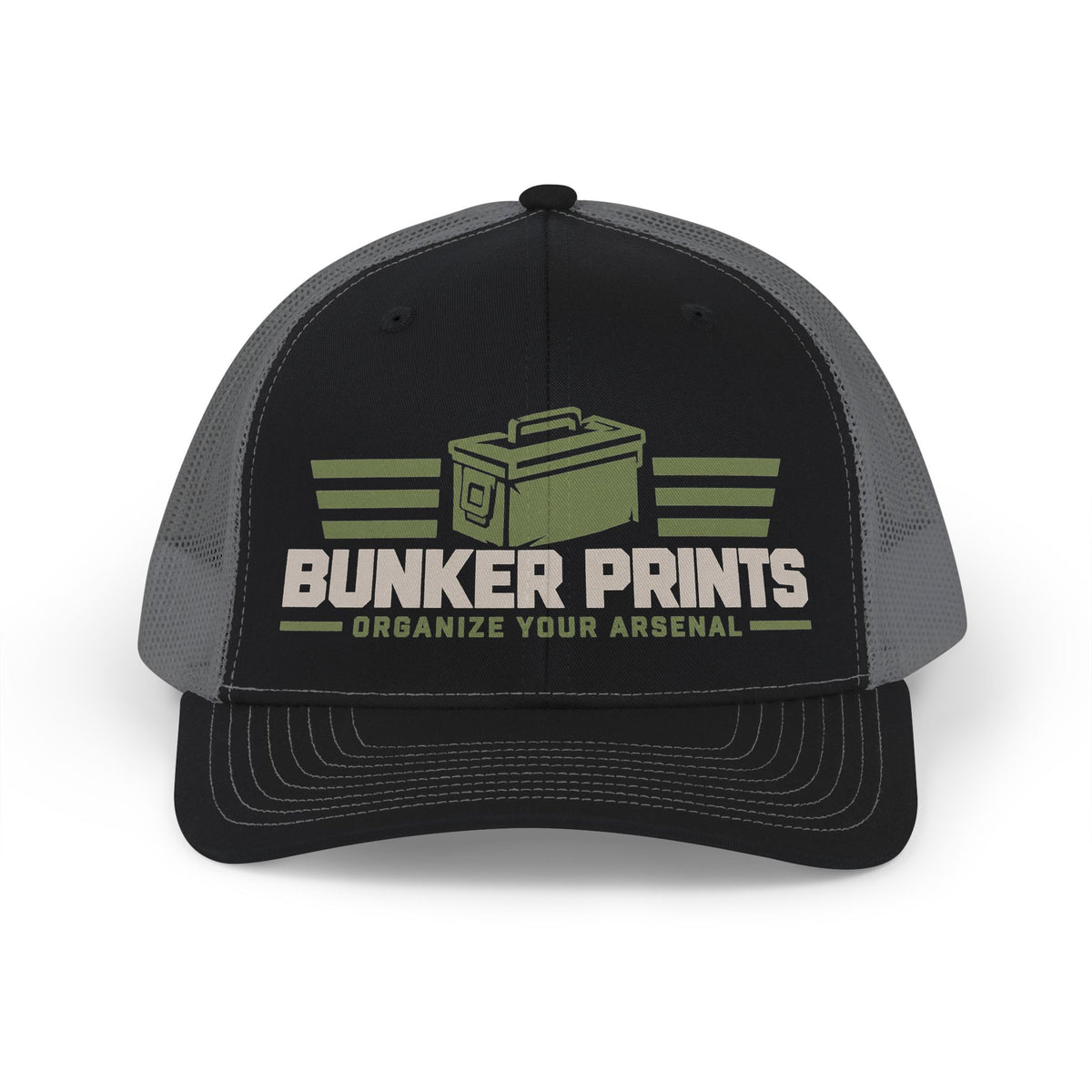 Bunker Prints Organize Your Arsenal Snapback Trucker Cap