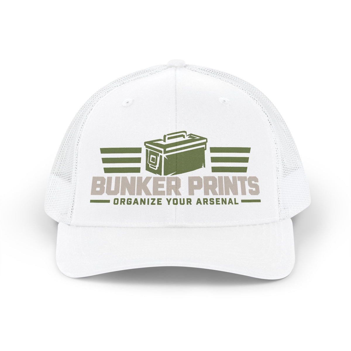 Bunker Prints Organize Your Arsenal Snapback Trucker Cap