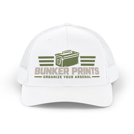 Bunker Prints Organize Your Arsenal Snapback Trucker Cap