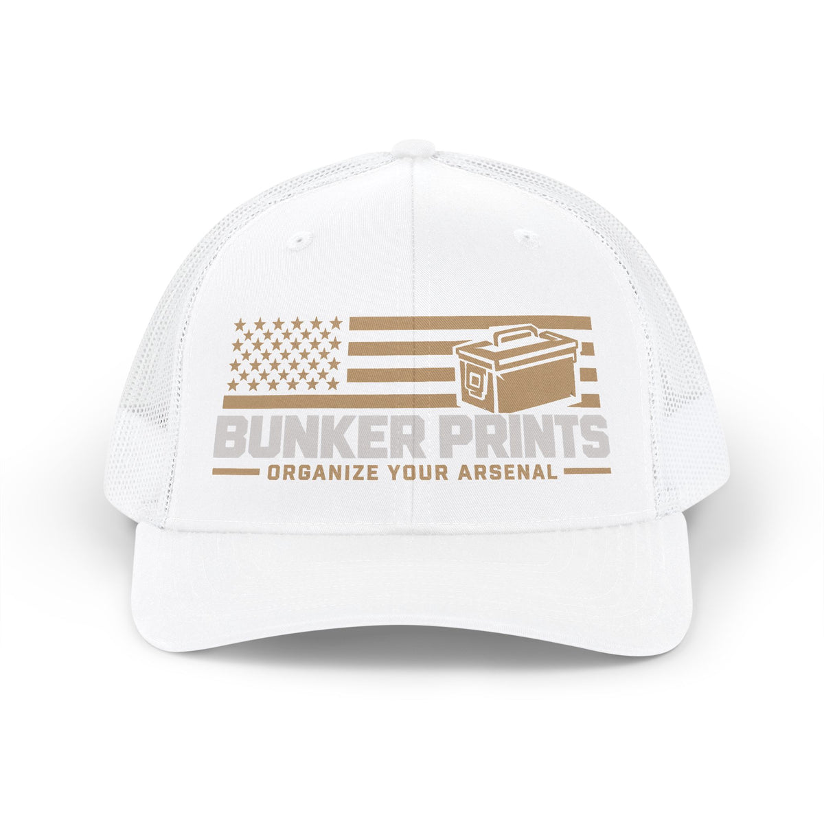 Bunker Prints Tactical Snapback Trucker Cap