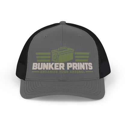 Bunker Prints Organize Your Arsenal Snapback Trucker Cap