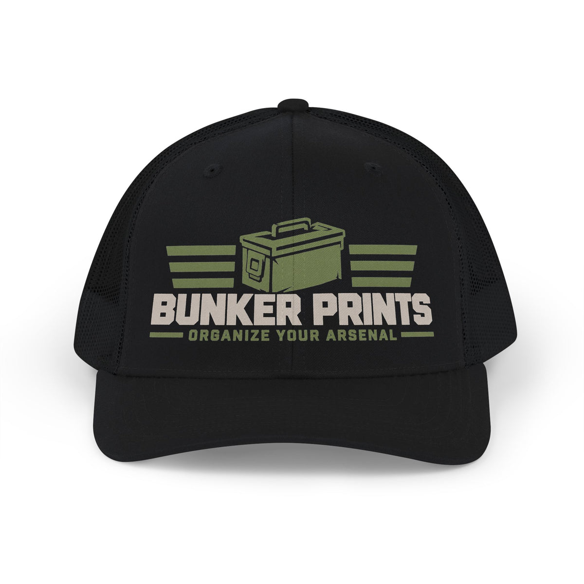 Bunker Prints Organize Your Arsenal Snapback Trucker Cap