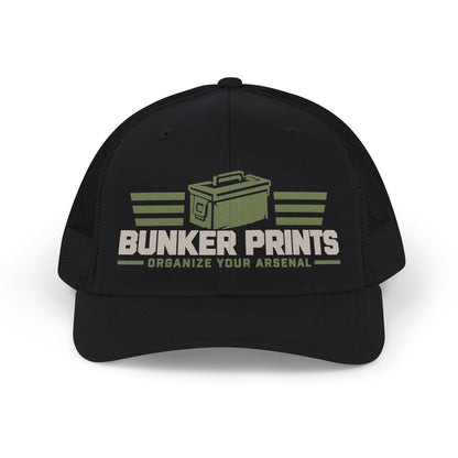 Bunker Prints Organize Your Arsenal Snapback Trucker Cap