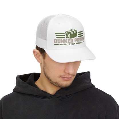 Bunker Prints Organize Your Arsenal Snapback Trucker Cap
