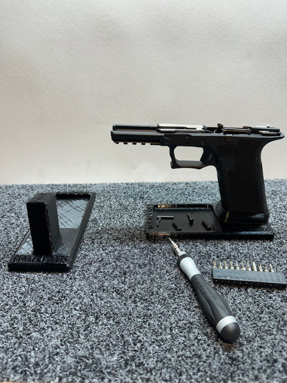 Bunker Prints Glock Modular Pistol Stand: Premium Display and Maintenance Solution for G17/17L/19/26/34 Models