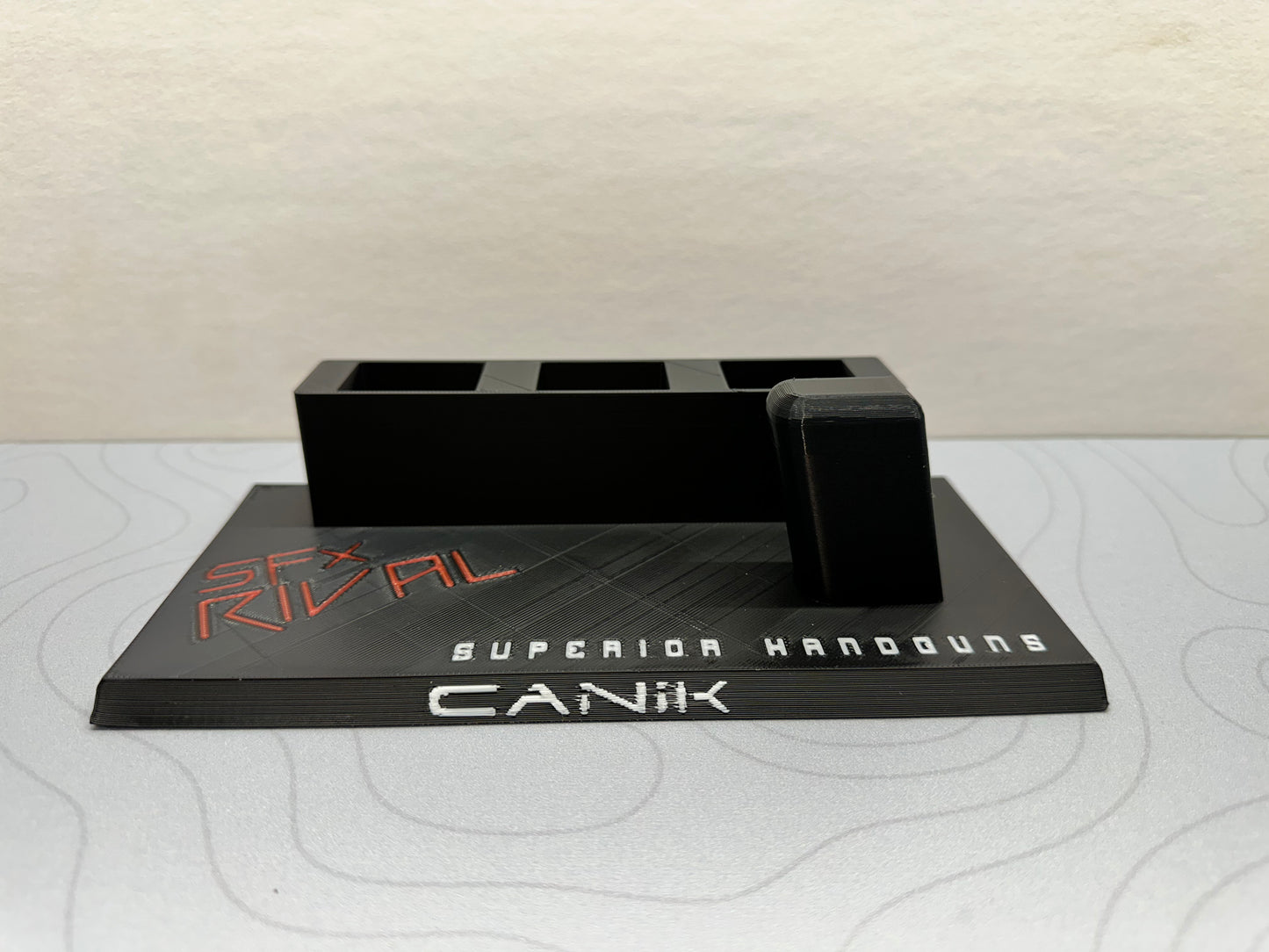 Canik SFX Rival Display Stand – Bold & Functional