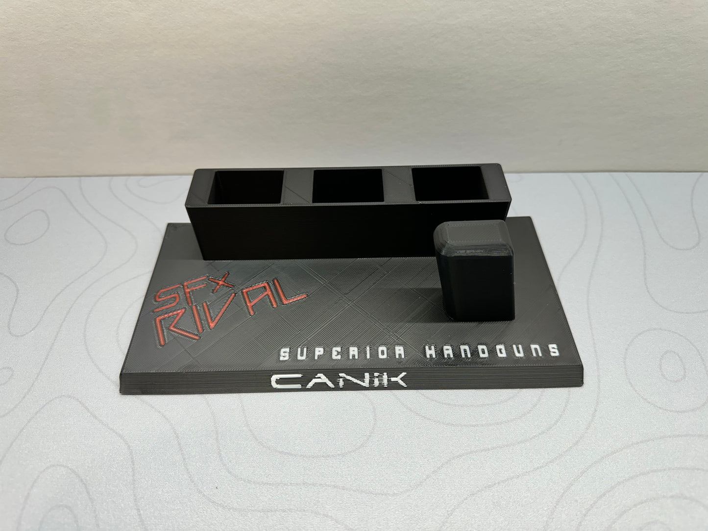 Canik SFX Rival Display Stand – Bold & Functional