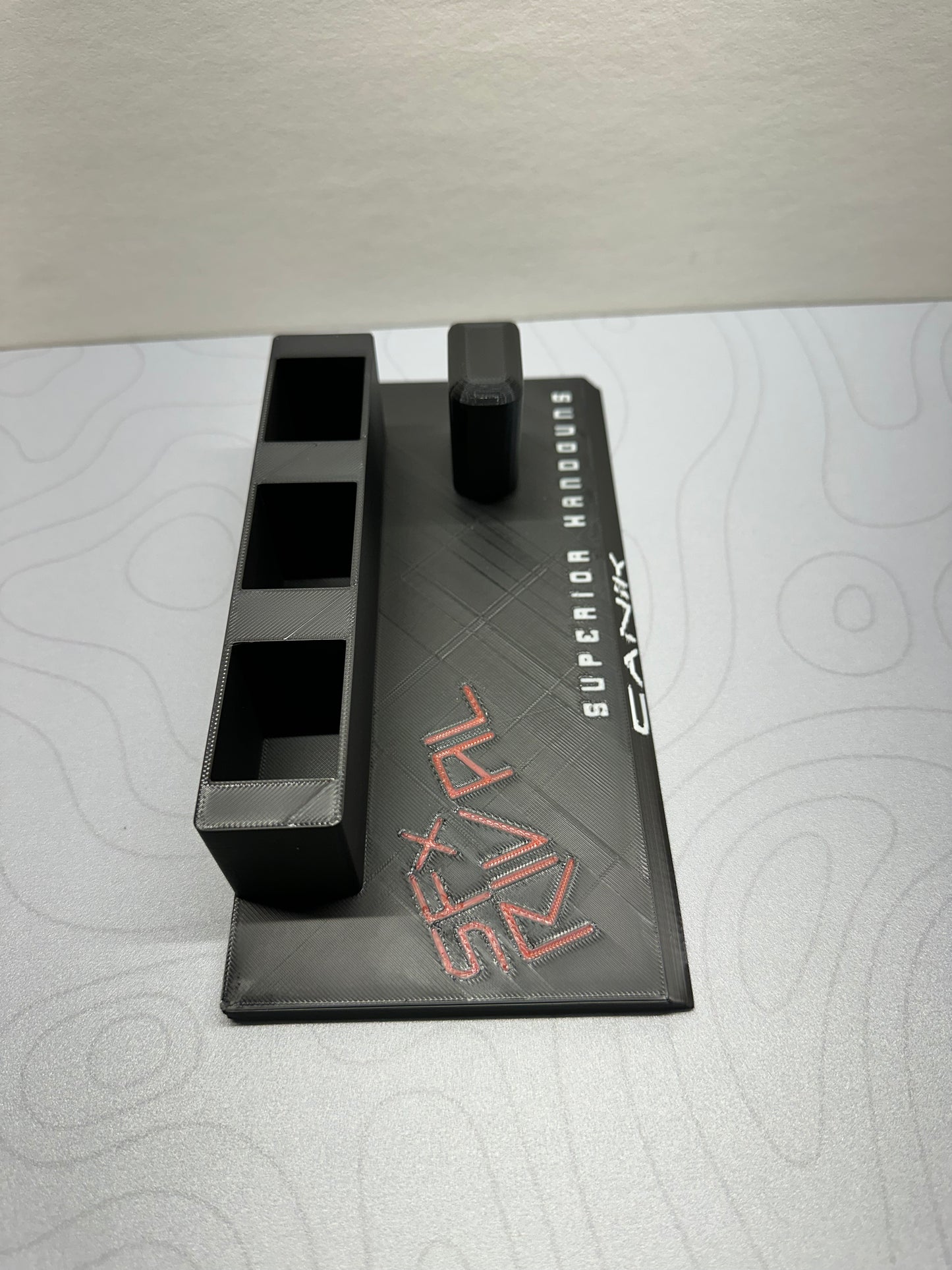 Canik SFX Rival Display Stand – Bold & Functional