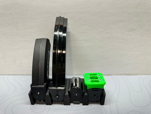 Ruger 10/22 Wall Mount Magazine Organizer – 4 Slot Storage Rack