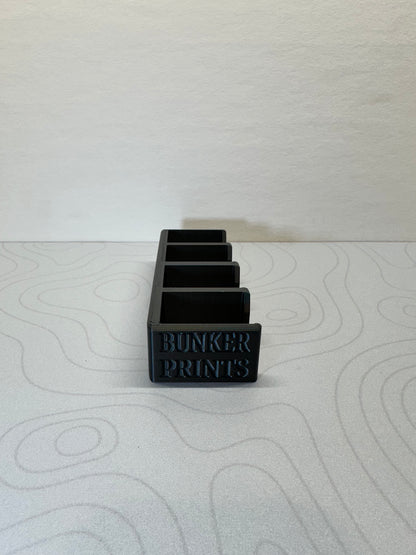 Ruger 10/22 Wall Mount Magazine Organizer – 4 Slot Storage Rack
