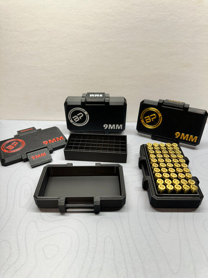 9mm Ammo Box – Modular Storage & Style