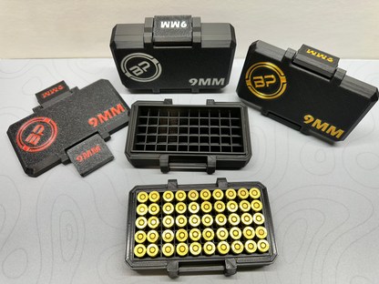 9mm Ammo Box – Modular Storage & Style