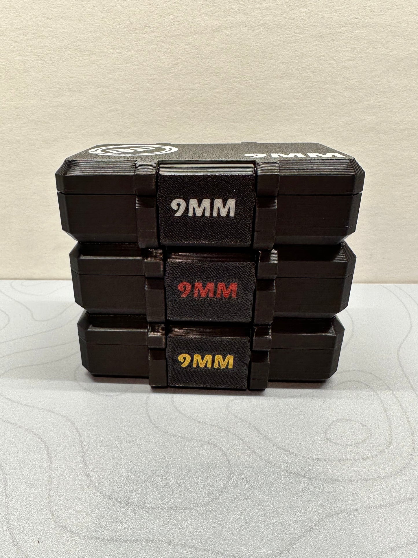 9mm Ammo Box – Modular Storage & Style