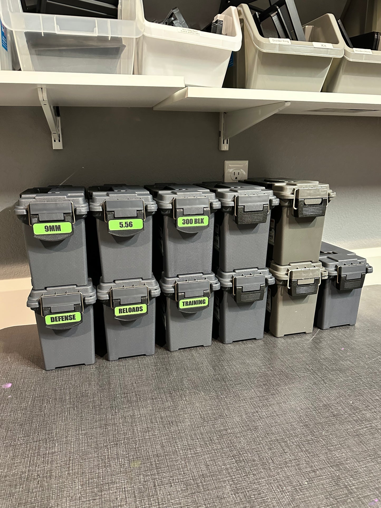 Harbor Freight .30 and .50 Cal Plastic Ammo Can Quick-ID™ Latch