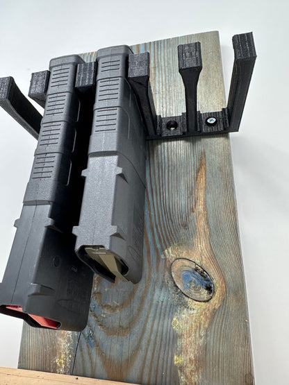 Wall Mount for AR 10 Pattern Mags - | Magazine Holder Storage Rack