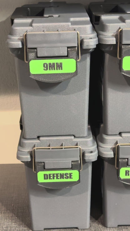 Harbor Freight .30 and .50 Cal Plastic Ammo Can Quick-ID™ Latch