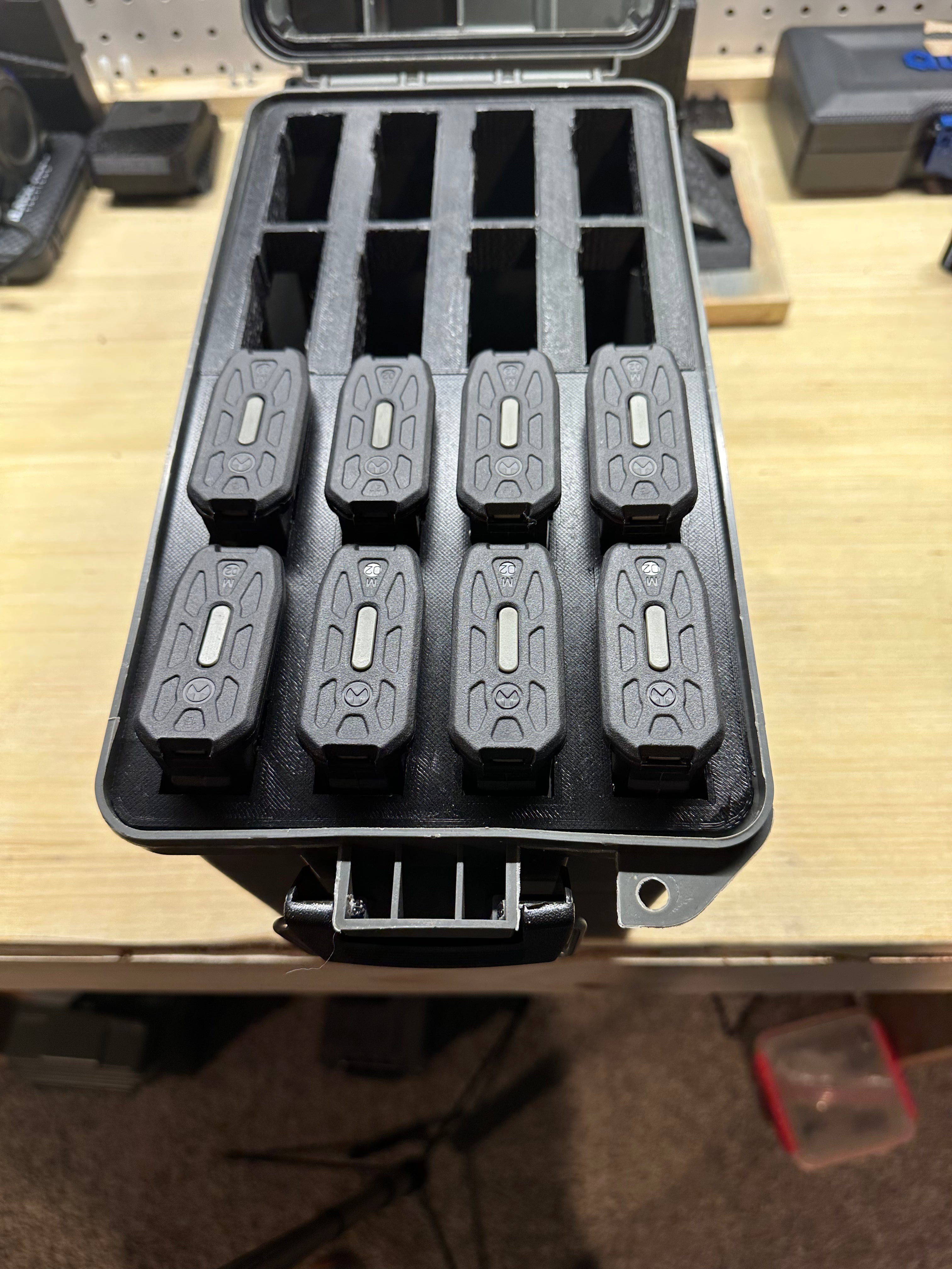 AR-15 Mag Rack Gen2, 5.56 / 223 PMAG's – Bunker Prints